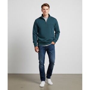 Vintage Patagonia 1/4 Zip Wool Sweater Mens Large Dark Green Pullover 51240 Rare